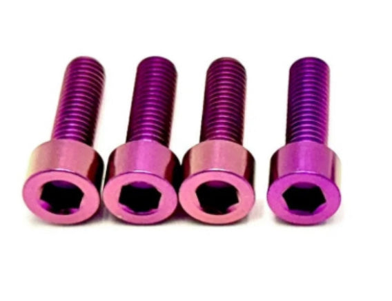 Titanium Fork Pinch Bolts (set of 4) all emoto