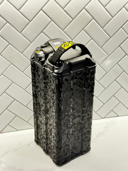 E-Bike Forged Carbon Wrap