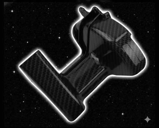 Surron lbx carbon fiber style belt/chain guard