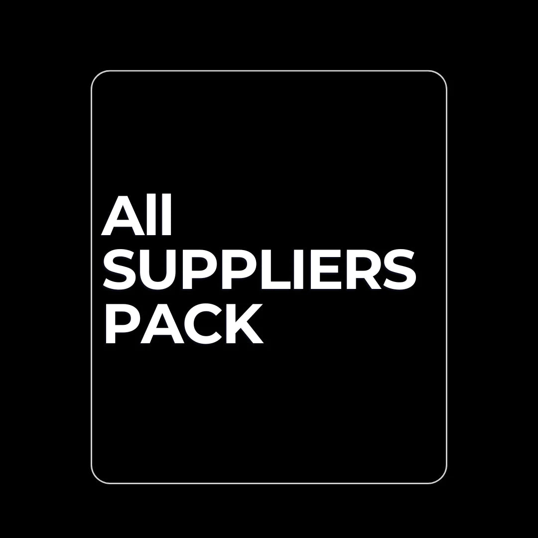 All Suppliers Pack